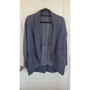 Eddie Bauer Camp Fleece Wrap Cardigan sz small